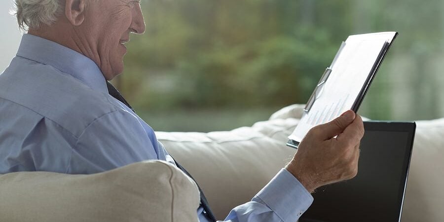 bigstock-Retired-Businessman-Analyzing-79838929